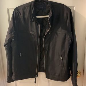 Lucky Brand . Men’s extra large black bomber jacket.